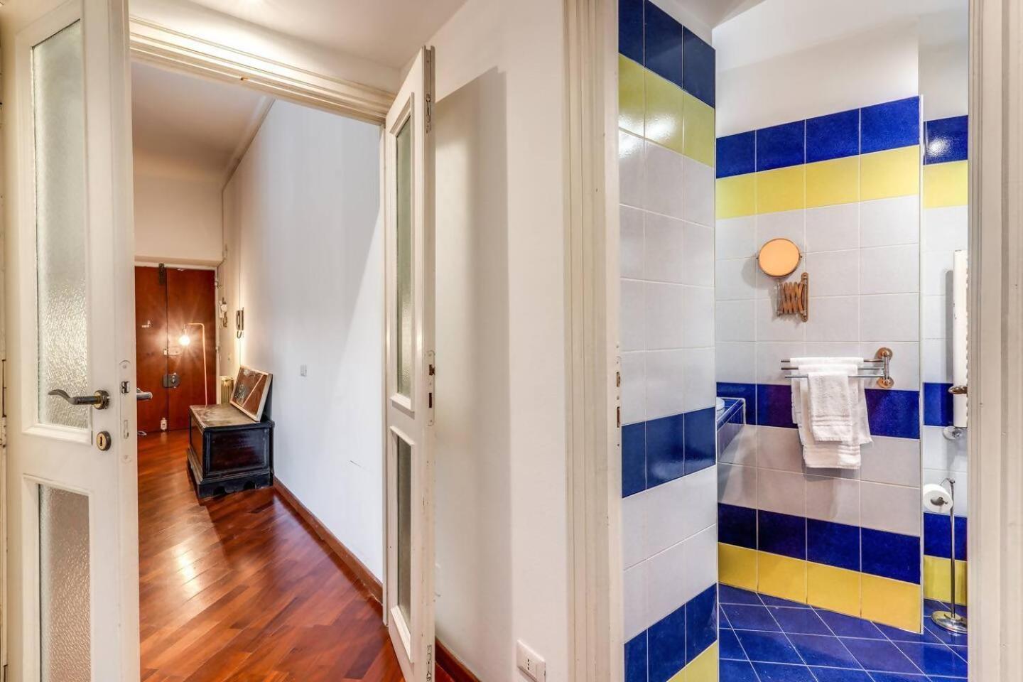 Splendid Flat On The Tiber River Roma Exterior foto
